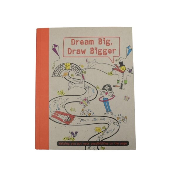 Childrens Drawing Doodle Book Set Dream Big Draw Bigger Doodles Of Fun Lets Draw - Picture 2 of 7